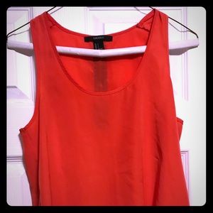 Red tank blouse!